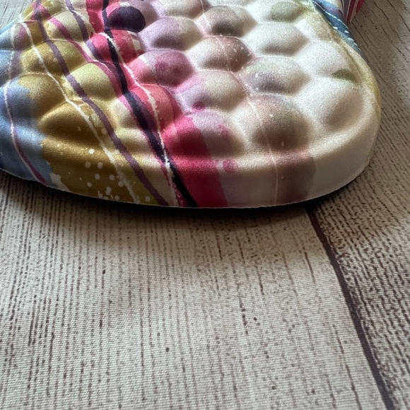 NWOT Gel Wrist Rest MousePad – Abstract Multicolor Watercolor Design – Ergonomic - Picture 2 of 6